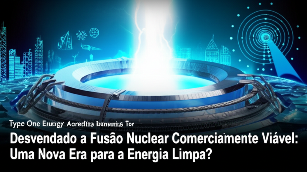 Type One Energy Acredita Ter Desvendado a Fusão Nuclear Comercialmente Viável: Uma Nova Era para a Energia Limpa?