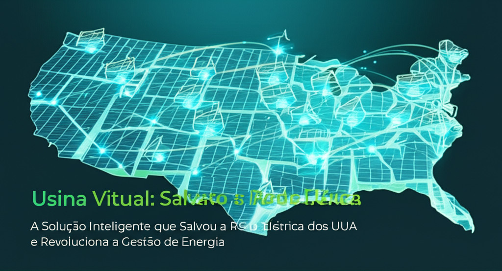 Usina Virtual: A Solução Inteligente que Salvou a Rede Elétrica dos EUA e Revoluciona a Gestão de Energia