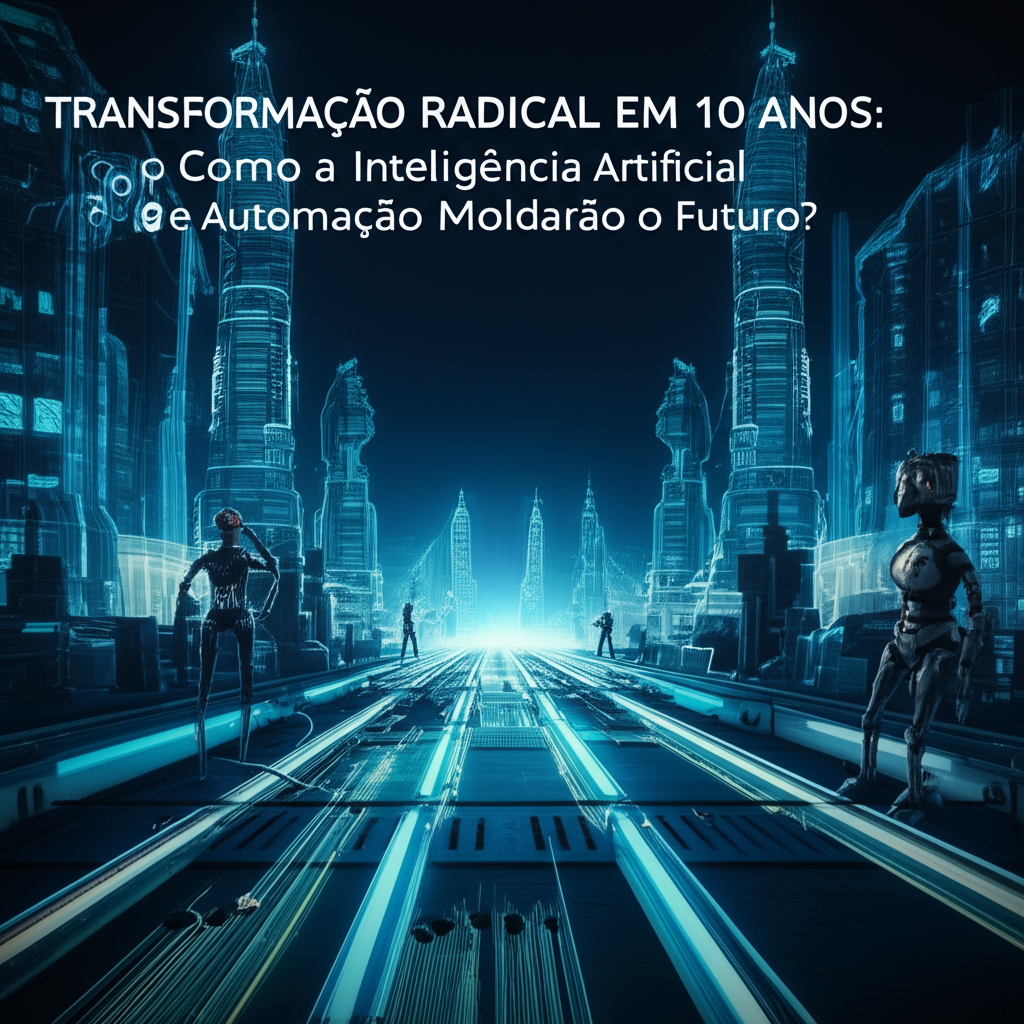 Transformação Radical em 10 Anos: Como a Inteligência Artificial e Automação Moldarão o Futuro?