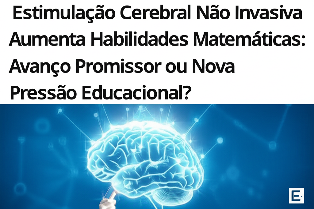 Estimulação Cerebral Não Invasiva Aumenta Habilidades Matemáticas: Avanço Promissor ou Nova Pressão Educacional?