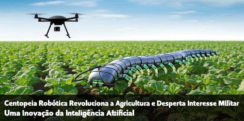 Centopeia Robótica Revoluciona a Agricultura e Desperta Interesse Militar: Uma Inovação da Inteligência Artificial