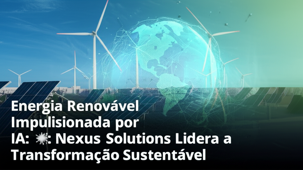 Energia Renovável Impulsionada por IA: Nexus Solutions Lidera a Transformação Sustentável