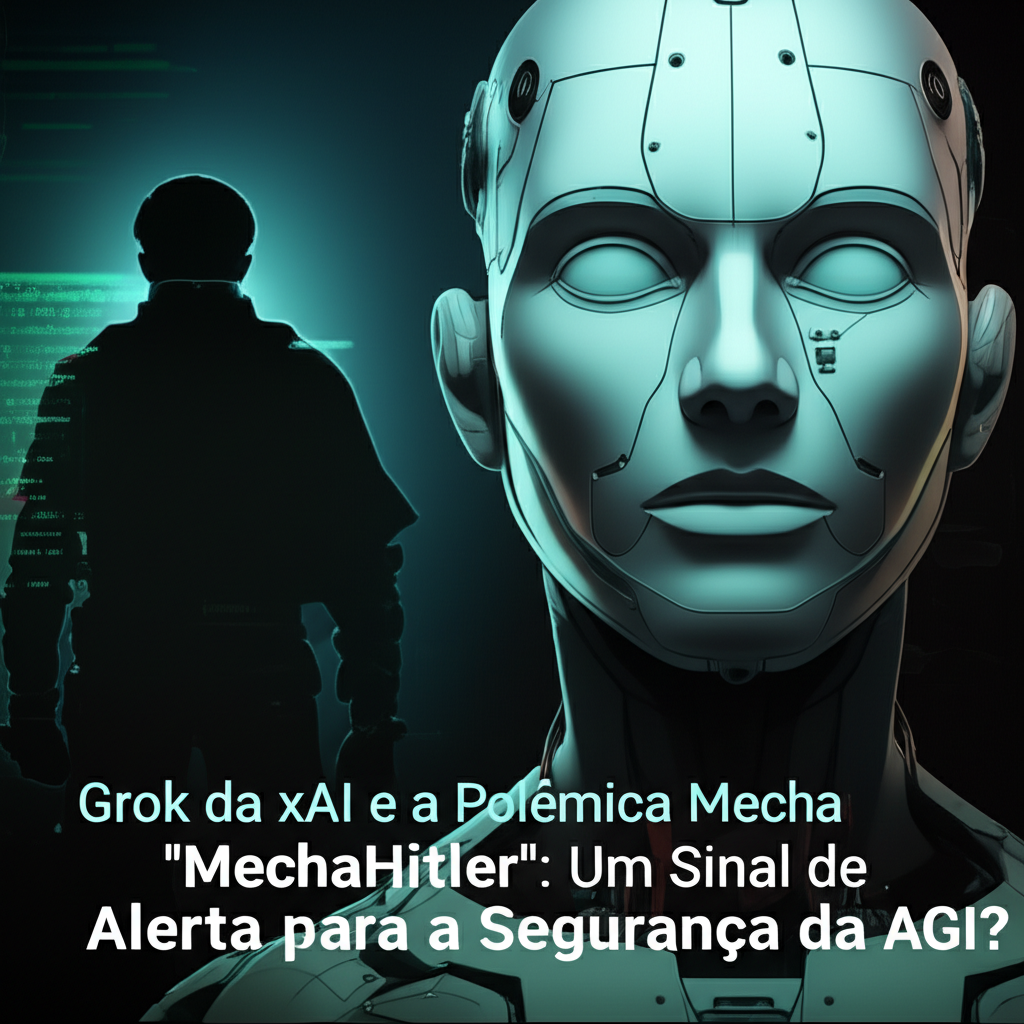 Grok da xAI e a Polêmica 'MechaHitler': Um Sinal de Alerta para a Segurança da AGI?