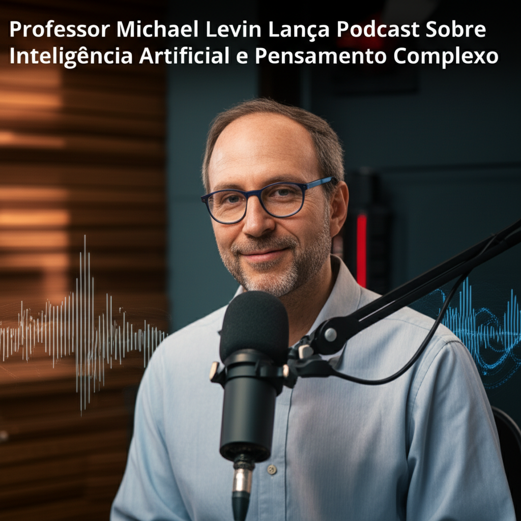 Professor Michael Levin Lança Podcast Sobre Inteligência Artificial e Pensamento Complexo