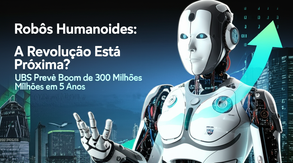 Robôs Humanoides: A Revolução Está Próxima? UBS Prevê Boom de 300 Milhões em 5 Anos