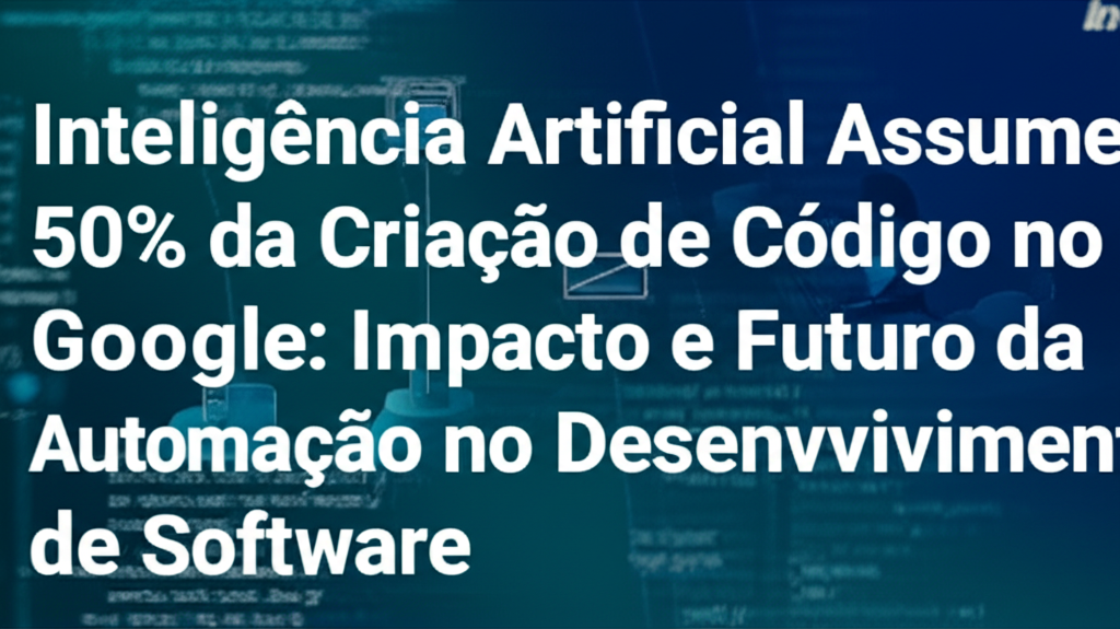 Inteligência Artificial Assume 50% da Criação de Código no Google: Impacto e Futuro da Automação no Desenvolvimento de Software