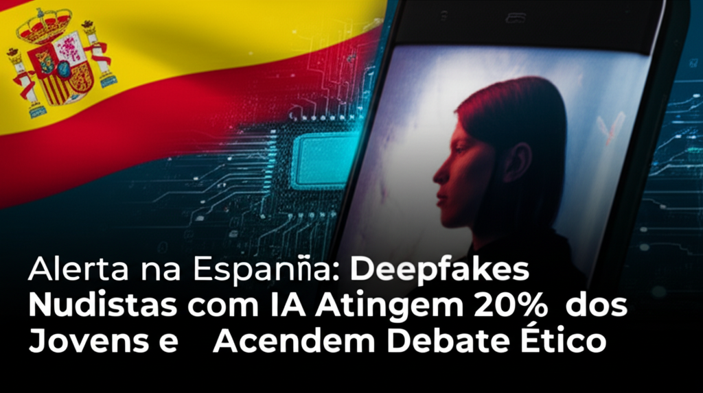 Alerta na Espanha: Deepfakes Nudistas com IA Atingem 20% dos Jovens e Acendem Debate Ético