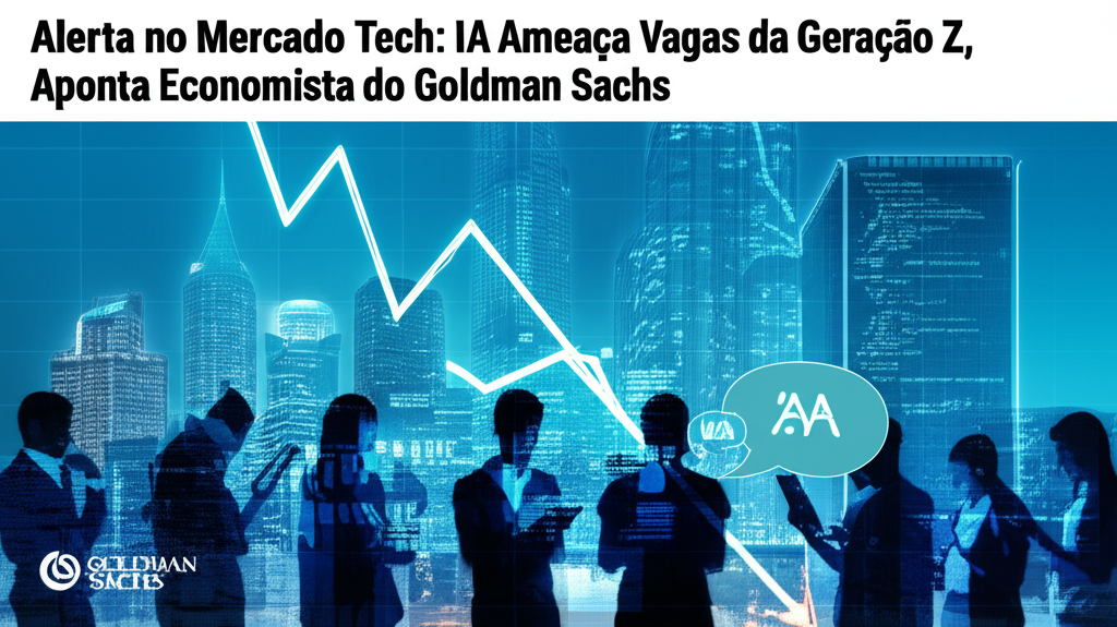 Alerta no Mercado Tech: IA Ameaça Vagas da Geração Z, Aponta Economista do Goldman Sachs