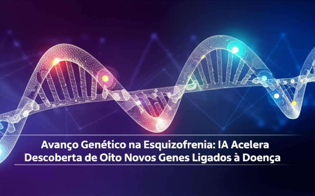 Avanço Genético na Esquizofrenia: IA Acelera Descoberta de Oito Novos Genes Ligados à Doença
