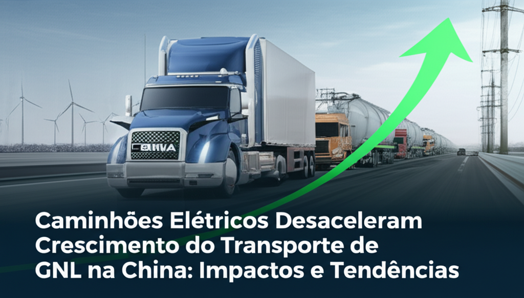 Caminhões Elétricos Desaceleram Crescimento do Transporte de GNL na China: Impactos e Tendências