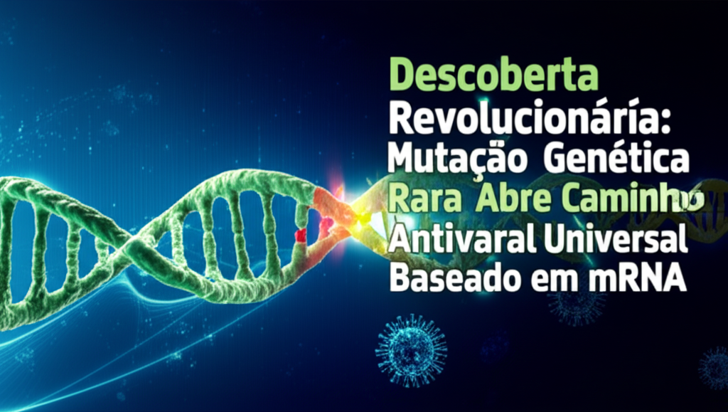 Descoberta Revolucionária: Mutação Genética Rara Abre Caminho para Antiviral Universal Baseado em mRNA