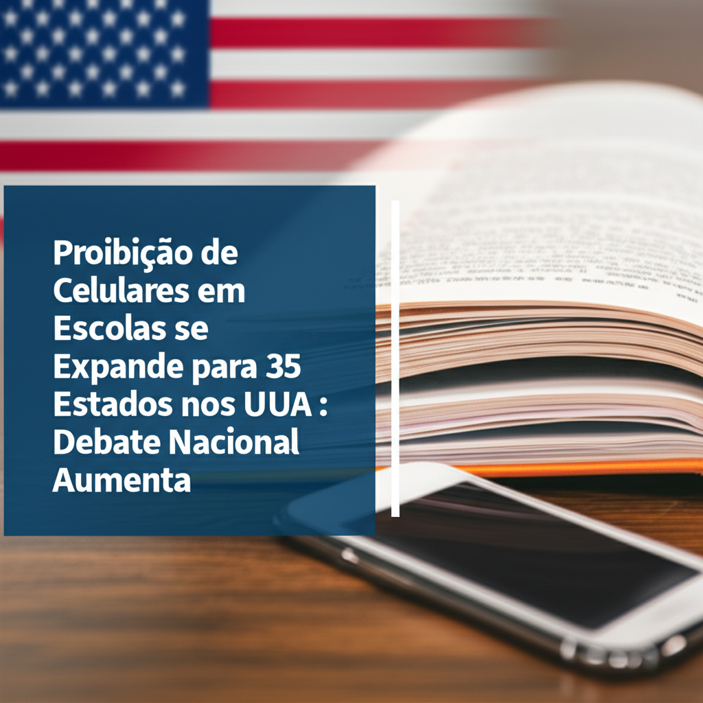 Proibição de Celulares em Escolas se Expande para 35 Estados nos EUA: Debate Nacional Aumenta