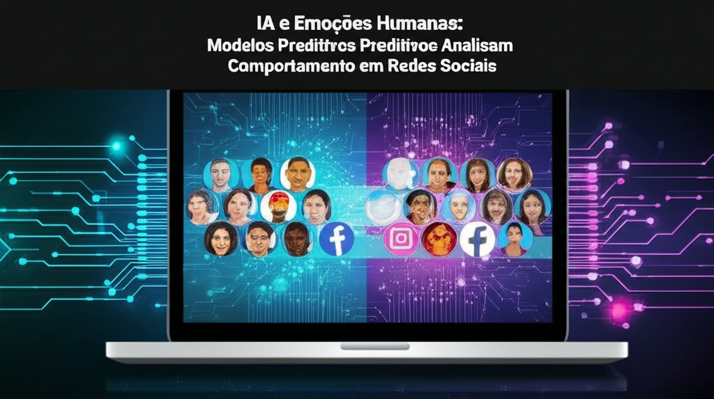 IA e Emoções Humanas: Modelos Preditivos Analisam Comportamento em Redes Sociais