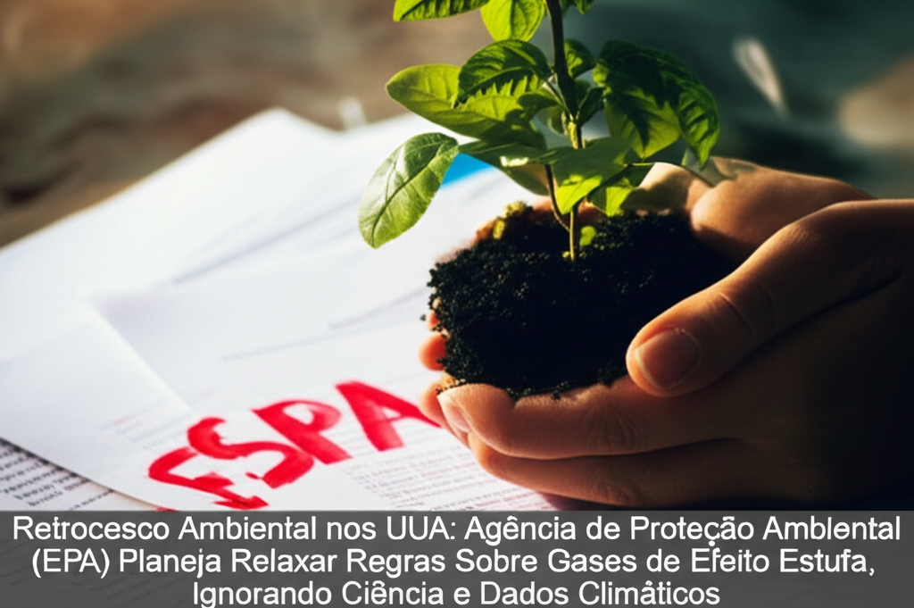 Retrocesso Ambiental nos EUA: Agência de Proteção Ambiental (EPA) Planeja Relaxar Regras Sobre Gases de Efeito Estufa, Ignorando Ciência e Dados Climáticos