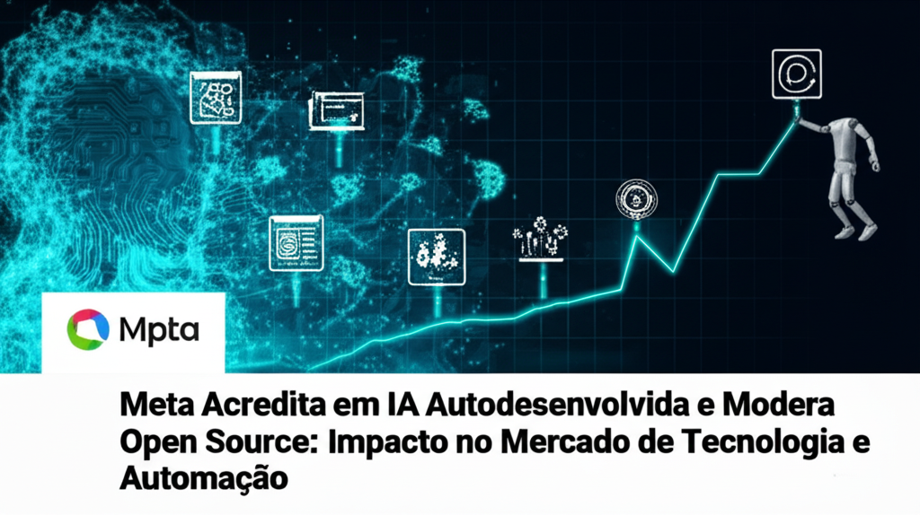 Meta Acredita em IA Autodesenvolvida e Modera Open Source: Impacto no Mercado de Tecnologia e Automação