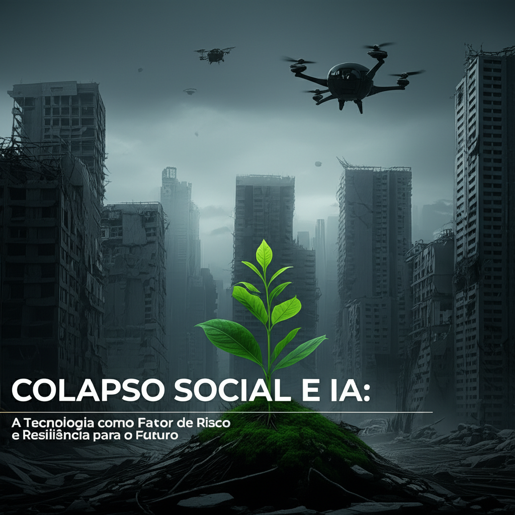 Colapso Social e IA: A Tecnologia como Fator de Risco e Resiliência para o Futuro