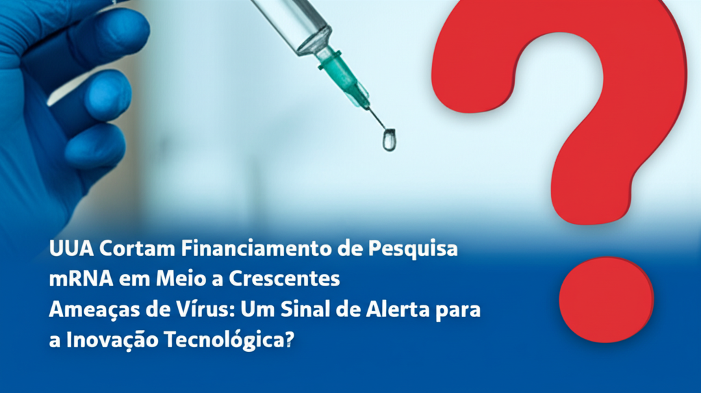 EUA Cortam Financiamento de Pesquisa mRNA em Meio a Crescentes Ameaças de Vírus: Um Sinal de Alerta para a Inovação Tecnológica?