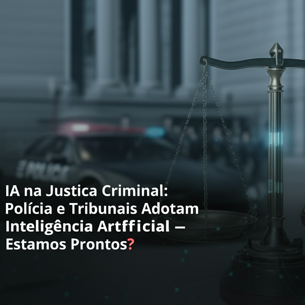 IA na Justiça Criminal: Polícia e Tribunais Adotam Inteligência Artificial – Estamos Prontos?