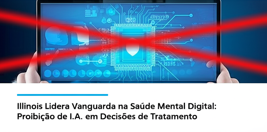 Illinois Lidera Vanguarda na Saúde Mental Digital: Proibição de I.A. em Decisões de Tratamento