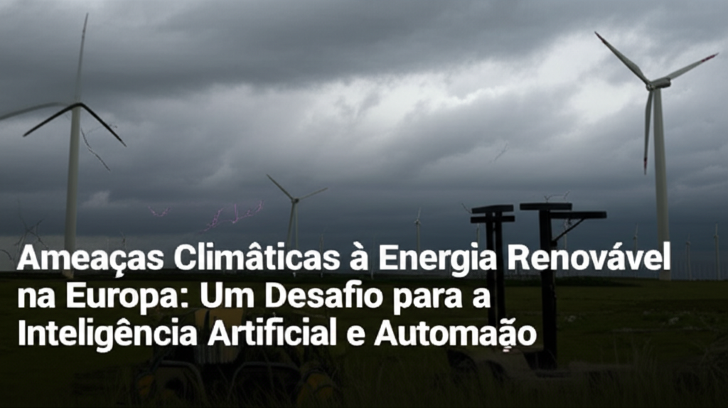Ameaças Climáticas à Energia Renovável na Europa: Um Desafio para a Inteligência Artificial e Automação