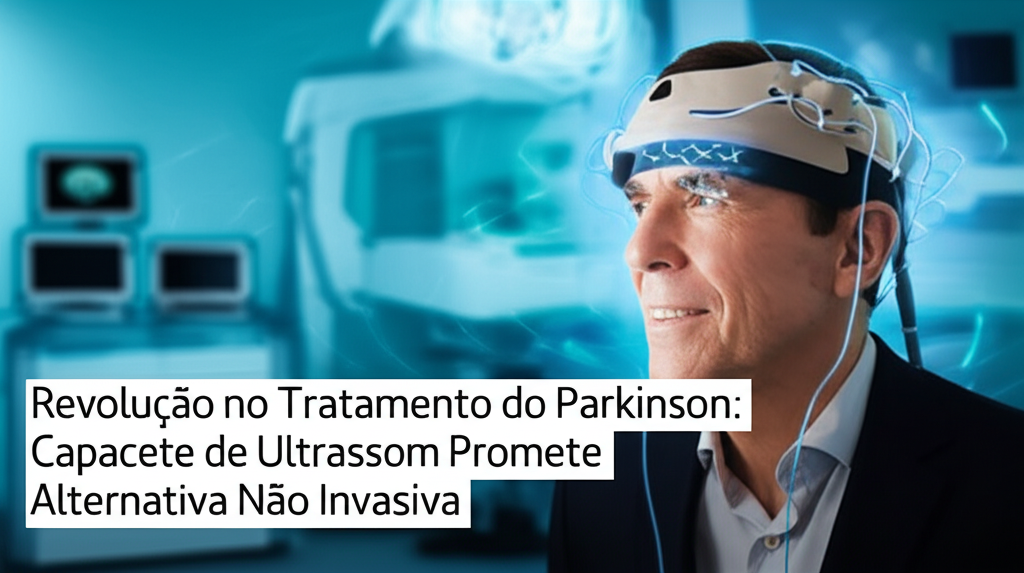 Revolução no Tratamento do Parkinson: Capacete de Ultrassom Promete Alternativa Não Invasiva