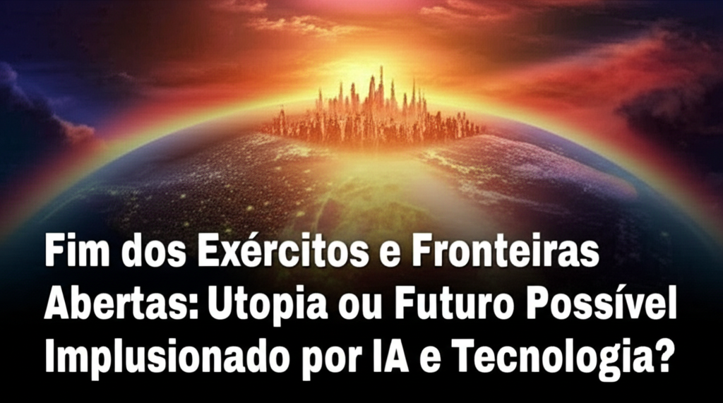 Fim dos Exércitos e Fronteiras Abertas: Utopia ou Futuro Possível Impulsionado por IA e Tecnologia?