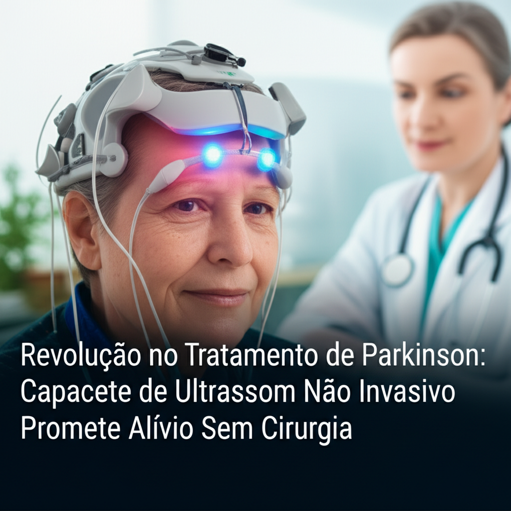 Revolução no Tratamento de Parkinson: Capacete de Ultrassom Não Invasivo Promete Alívio Sem Cirurgia