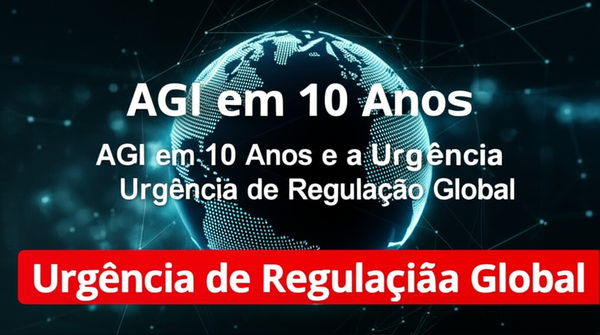 Alerta na Inteligência Artificial Geral: AGI em 10 Anos e a Urgência de Regulação Global