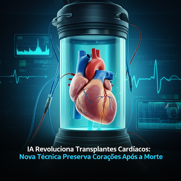IA Revoluciona Transplantes Cardíacos: Nova Técnica Preserva Corações Após a Morte