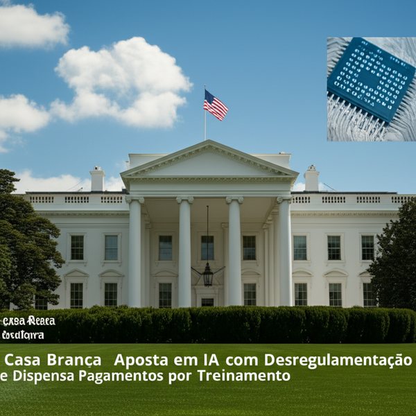 Casa Branca Aposta em IA com Desregulamentação e Dispensa Pagamentos por Treinamento