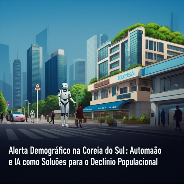 Alerta Demográfico na Coreia do Sul: Automação e IA como Soluções para o Declínio Populacional