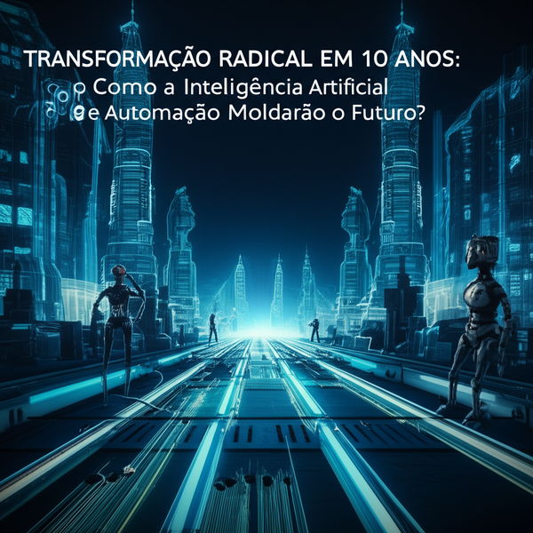 Transformação Radical em 10 Anos: Como a Inteligência Artificial e Automação Moldarão o Futuro?