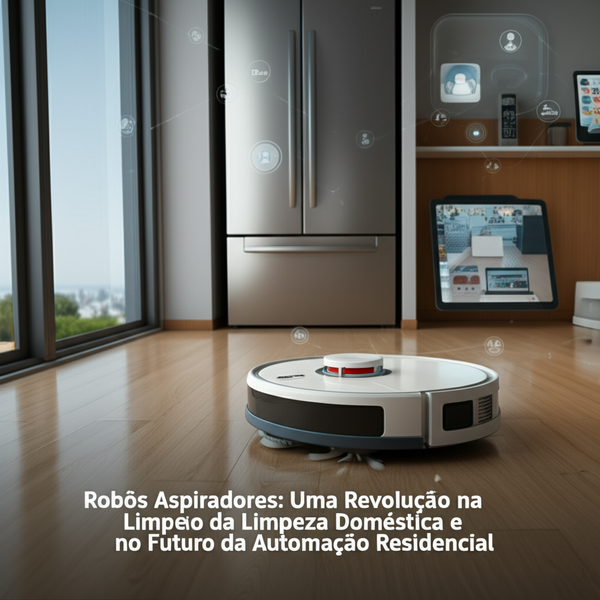 Robôs Aspiradores: Uma Revolução na Limpeza Doméstica e no Futuro da Automação Residencial