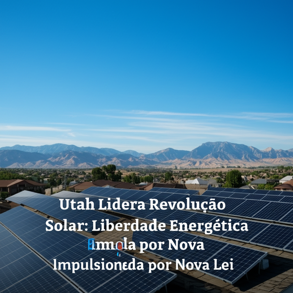 Utah Lidera Revolução Solar: Liberdade Energética Impulsionada por Nova Lei