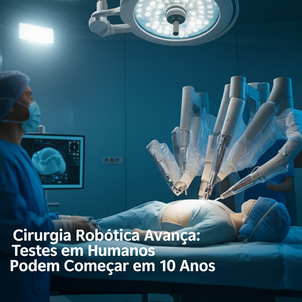 Cirurgia Robótica Avança: Testes em Humanos Podem Começar em 10 Anos