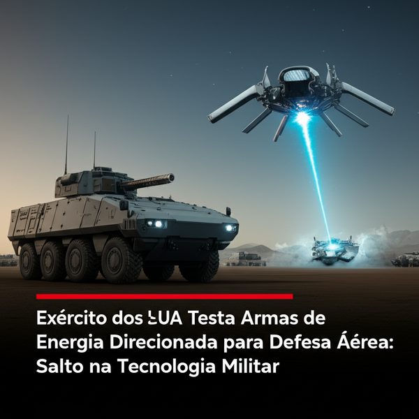 Exército dos EUA Testa Armas de Energia Direcionada para Defesa Aérea: Um Salto na Tecnologia Militar
