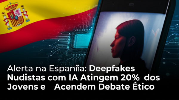 Alerta na Espanha: Deepfakes Nudistas com IA Atingem 20% dos Jovens e Acendem Debate Ético