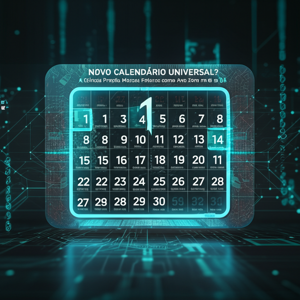 Novo Calendário Universal? A Ciência Propõe Marcos Futuros como Ano Zero na Era da IA