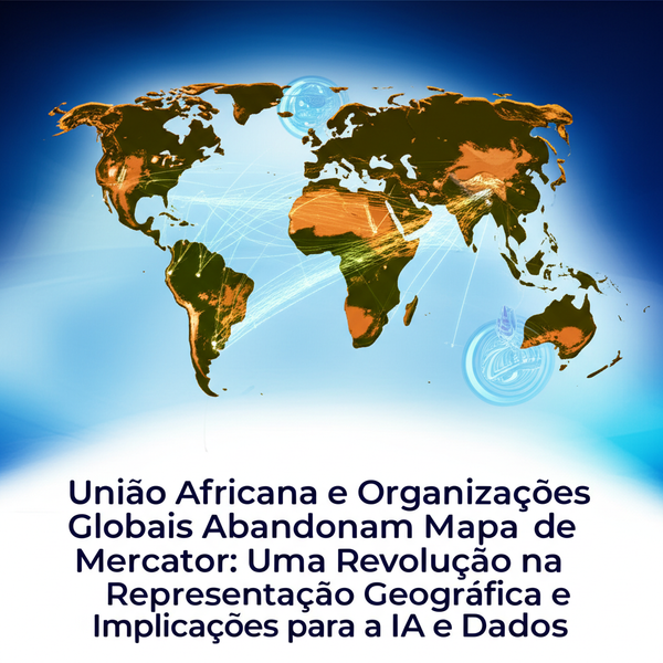 União Africana e Organizações Globais Abandonam Mapa de Mercator: Uma Revolução na Representação Geográfica e Implicações para a IA e Dados