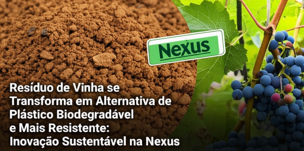 Resíduo de Vinha se Transforma em Alternativa de Plástico Biodegradável e Mais Resistente: Inovação Sustentável na Nexus