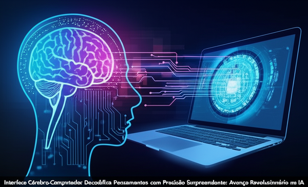 Interface Cérebro-Computador Decodifica Pensamentos com Precisão Surpreendente: Avanço Revolucionário na IA