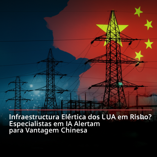 Infraestrutura Elétrica dos EUA em Risco? Especialistas em IA Alertam para Vantagem Chinesa