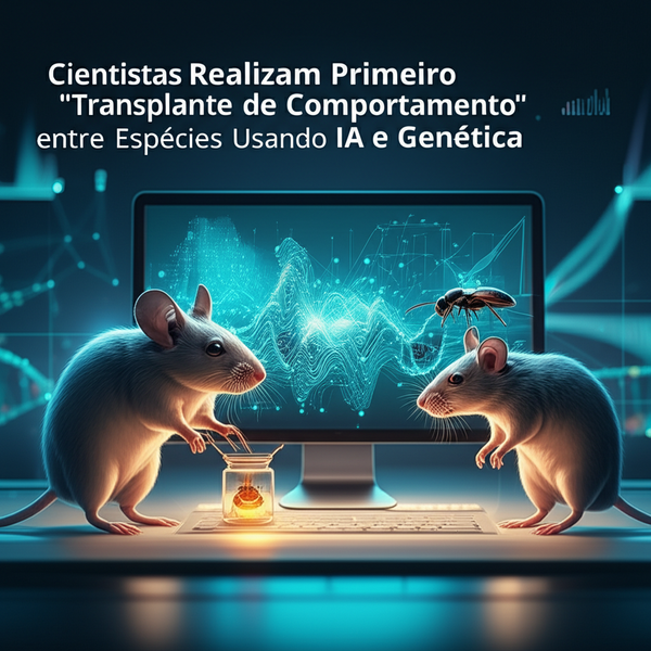 Cientistas Realizam Primeiro 'Transplante de Comportamento' entre Espécies Usando IA e Genética