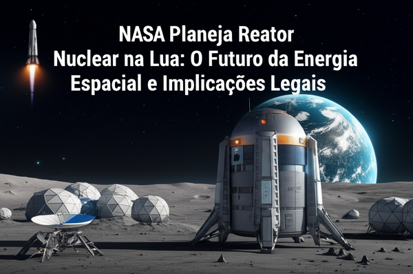 NASA Planeja Reator Nuclear na Lua: O Futuro da Energia Espacial e Implicações Legais
