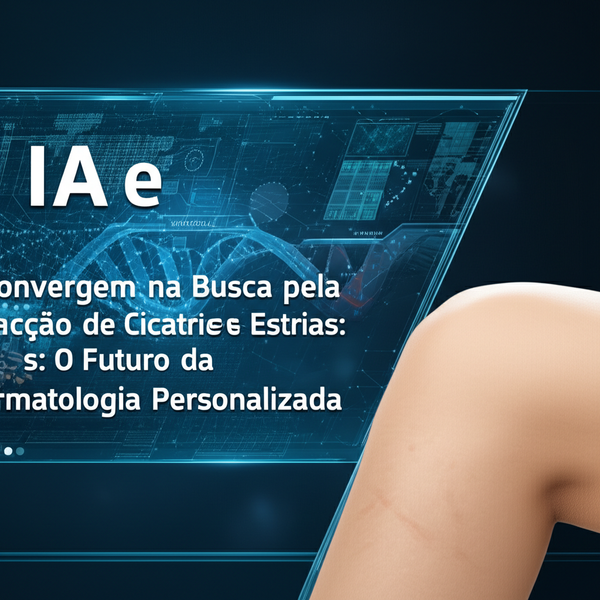 IA e Biotecnologia Convergem na Busca pela Eliminação de Cicatrizes e Estrias: O Futuro da Dermatologia Personalizada