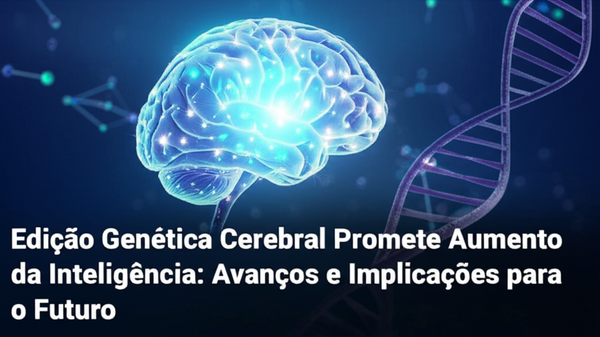 Edição Genética Cerebral Promete Aumento da Inteligência: Avanços e Implicações para o Futuro