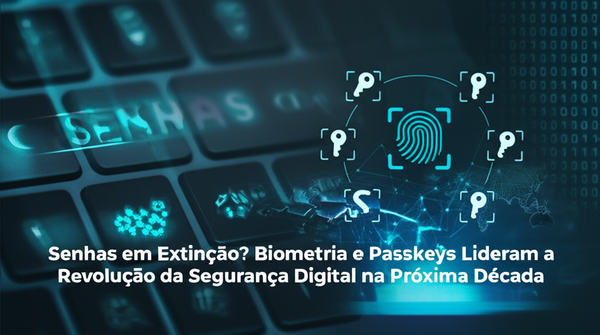 Senhas em Extinção? Biometria e Passkeys Lideram a Revolução da Segurança Digital na Próxima Década