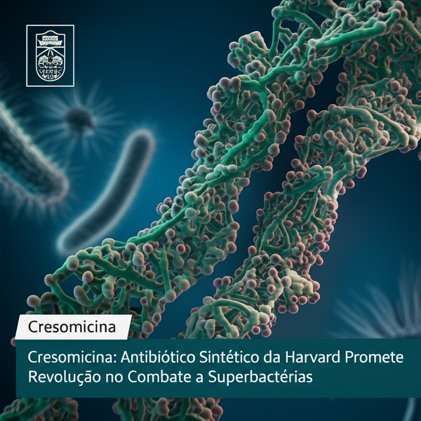 Cresomicina: Antibiótico Sintético da Harvard Promete Revolução no Combate a Superbactérias