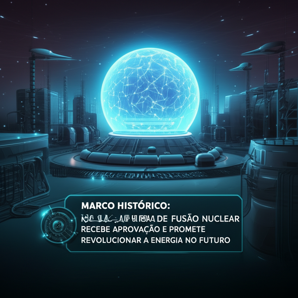 Marco Histórico: Usina de Fusão Nuclear Recebe Aprovação e Promete Revolucionar a Energia no Futuro