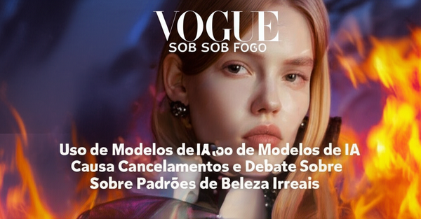 Vogue Sob Fogo: Uso de Modelos de IA Causa Cancelamentos e Debate Sobre Padrões de Beleza Irreais